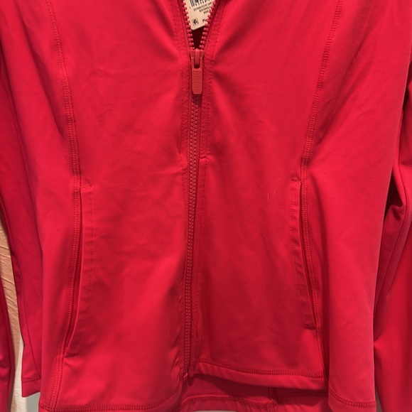 Pink Fitted Knit Jacket with Collar - Picture 4 of 5